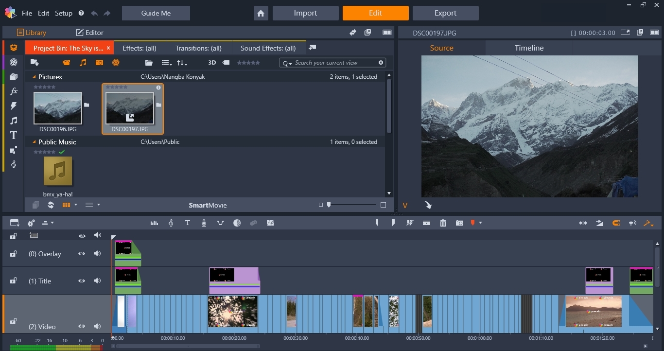 easiest facebook youtube video editing software