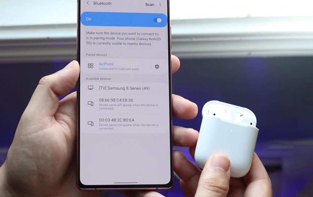 How to Pair Airpods with Note 20 | Slashdigit