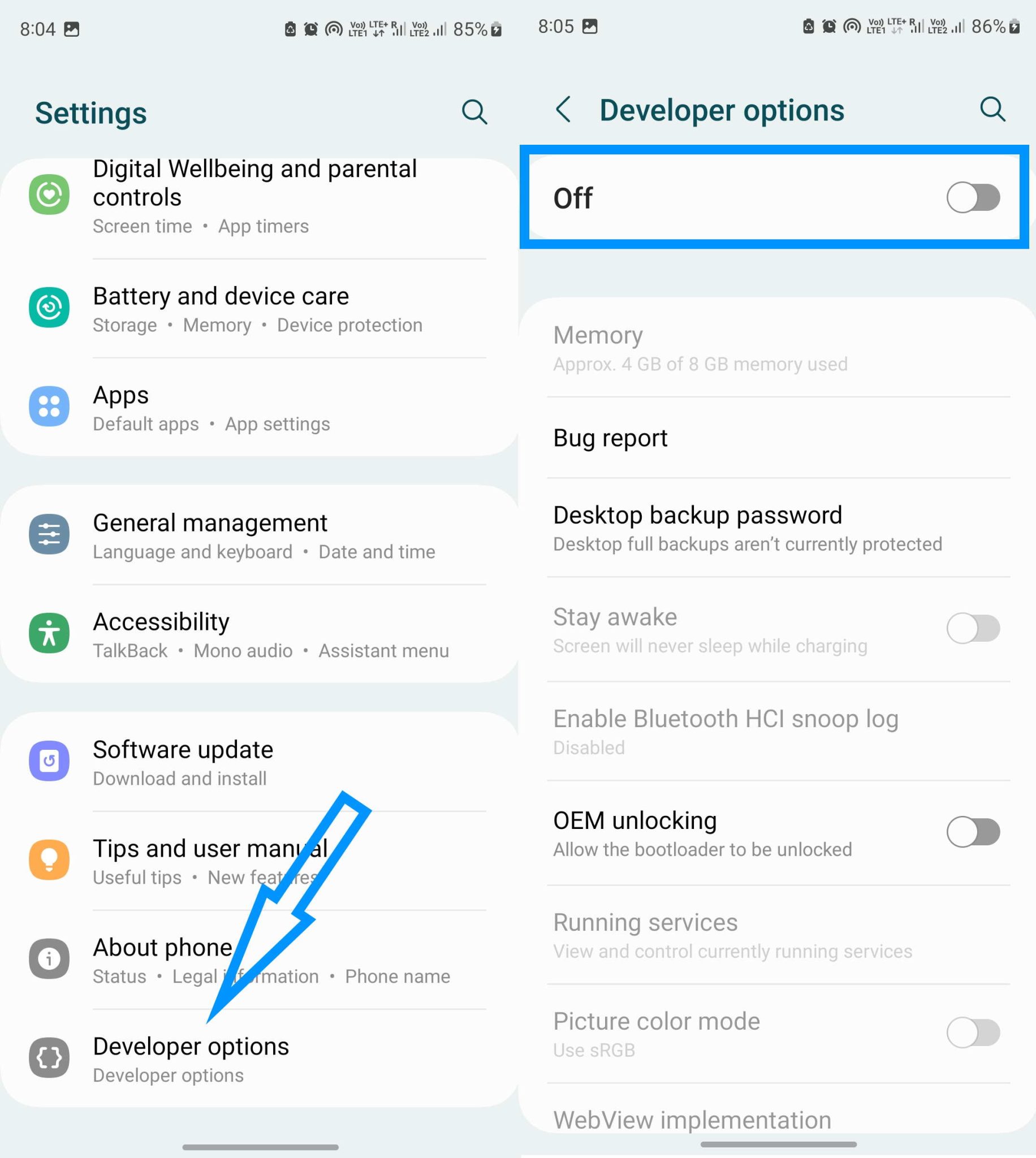 How to Turn On Developer Options on Android Devices | Slashdigit